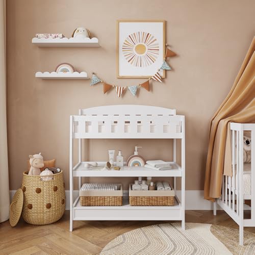 Vicco Wickeltisch Nesty, Weiß, 89 x 99.5 cm von Vicco
