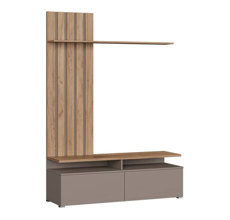 Vicco Wohnwand Harro, Goldkraft Eiche/Greige von Vicco
