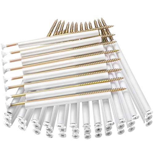 Vicenpal Dachrinnenschrauben mit 17,8 cm Kopf, 50 Stück, mit 12,7 cm Kunststoffhülse, langlebige Dachrinnennägel und Spikes, einfach zu installieren, sichere Dachrinnenbefestigungen für durchhängende Vicenpal Dachrinnenschrauben mit 17,8 cm Kopf, 50 Stück, mit 12,7 cm Kunststoffhülse, langlebige Dachrinnennägel und Spikes, einfach zu installieren, sichere Dachrinnenbefestigungen für durchhängende von Vicenpal