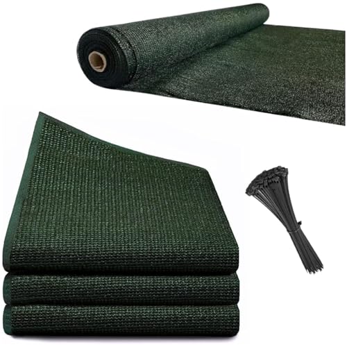 Viceree Zaunblende Gruen 2 X 10 Meter +50 Kabelbinder Fur Einfache Befestigung Sichtschutz Fur Gartenzaun, Sichtschutz Zaun 90%, Balkon Sichtschutz Wetterfest, Hochwertige Qualitat von Viceree