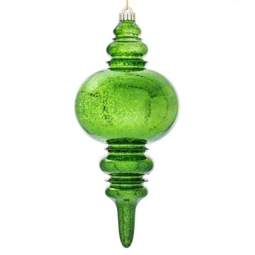 Vickerman 33 cm smaragdgrünes Quecksilber-Endstück. Vickerman 33 cm smaragdgrünes Quecksilber-Endstück. von Vickerman