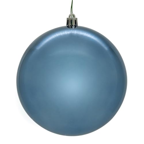 Vickerman 40 cm große, glänzende Kugel in Jeansblau. Vickerman 40 cm große, glänzende Kugel in Jeansblau. von Vickerman