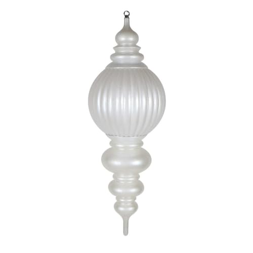 Vickerman 88,9 cm großes, weißes UV-Endstück mit Süßigkeiten-Streifen. Dieses große Ornament verfügt über EIN Atemberaubendes Bonbonapfel-Finish und ist UV-Zertifiziert für den Außenbereich. Es ist Vickerman 88,9 cm großes, weißes UV-Endstück mit Süßigkeiten-Streifen. Dieses große Ornament verfügt über EIN Atemberaubendes Bonbonapfel-Finish und ist UV-Zertifiziert für den Außenbereich. Es ist von Vickerman