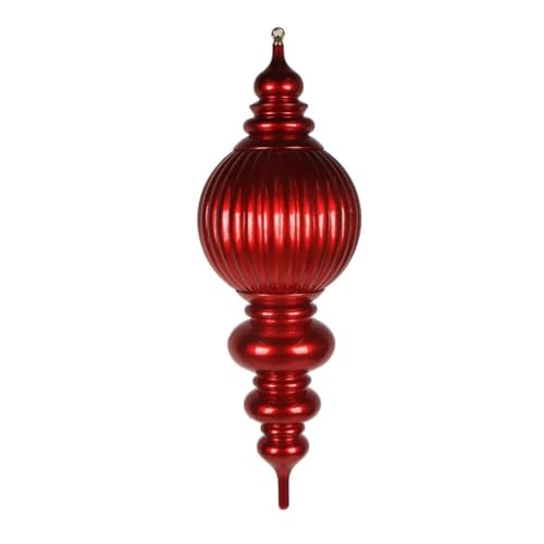 Vickerman 88,9 cm rotes UV-Bonbonstreifen-Endstück Dieses große Ornament verfügt über EIN Atemberaubendes Bonbonapfel-Finish und ist UV-Zertifiziert für den Außenbereich. Es ist 88,9 cm hoch. Vickerman 88,9 cm rotes UV-Bonbonstreifen-Endstück Dieses große Ornament verfügt über EIN Atemberaubendes Bonbonapfel-Finish und ist UV-Zertifiziert für den Außenbereich. Es ist 88,9 cm hoch. von Vickerman