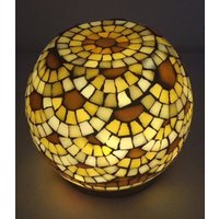 Glasmalerei Licht Globe von VickiAndersonStudio