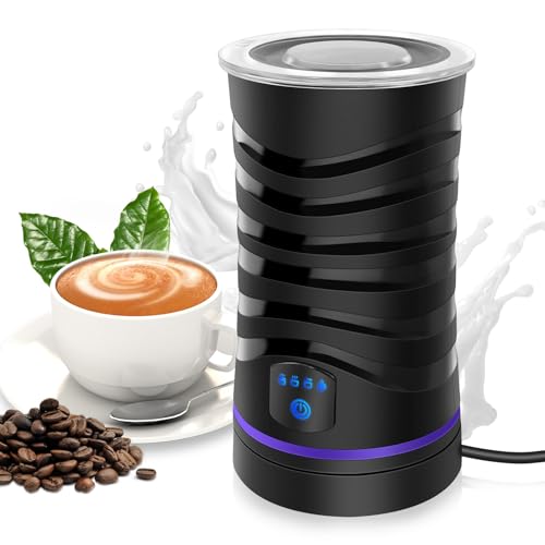 4 In 1 Milchaufschäumer, Milchaufschäumer Elektrisch Milk Frother 140-430ml, Antihaftbeschichtung Milchschäumer Elektrisch für Heißer & Kalter Milchschaum mit 4 Modi Milch Frother für Latte 4 In 1 Milchaufschäumer, Milchaufschäumer Elektrisch Milk Frother 140-430ml, Antihaftbeschichtung Milchschäumer Elektrisch für Heißer & Kalter Milchschaum mit 4 Modi Milch Frother für Latte von VickyHome