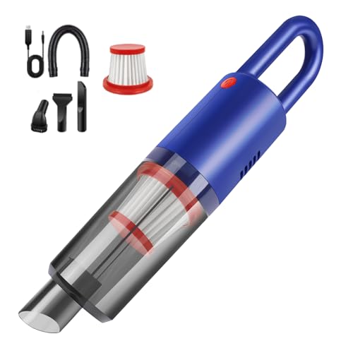 VickyHome Handstaubsauger Testsieger, 120W Handstaubsauger Handstaubsauger Akku Handstaubsauger Kabellos, 6200PA Akku Handstaubsauger Stark Handstaubsauger Starke Saugleistung von VickyHome