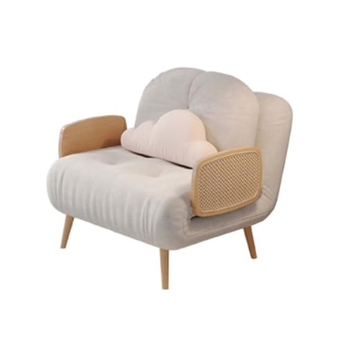Sofa bed， Platzsparendes, klappbares Schlafsofa for Wohnzimmer und Gäste ,Folding sofa bed(White,75cm) von Vickyliou