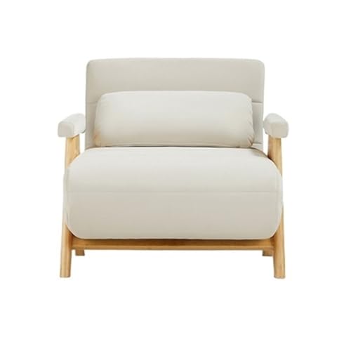 Sofa bed， Umwandelbares Schlafsofa Futon, Liegesessel for kleine Räume im Wohnheim ,Folding sofa bed(White) von Vickyliou