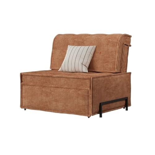Sofa bed， Verstellbares Schlafsofa, Schlafsessel, faltbar, for kleine Räume, Wohnzimmer und Schlafzimmer ,Folding sofa bed(Brown) von Vickyliou