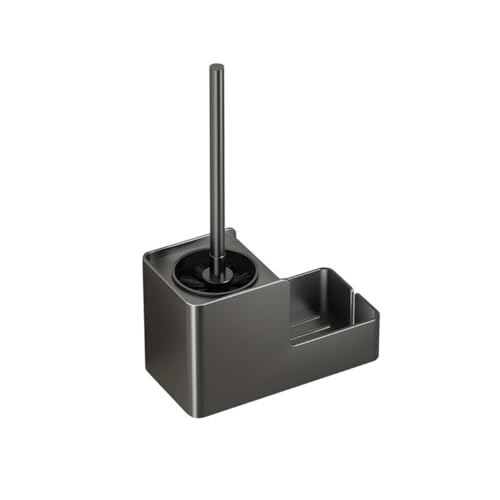Toilet brush, Toilettenbürstenhalter zur Wandmontage – platzsparender Badezimmer-Organizer for Reinigungsutensilien,Toilet brush and holder set von Vickyliou