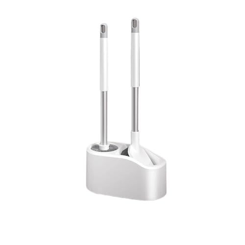 Toilet brush, Wandmontiertes WC-Bürstenset mit zwei Bürsten, langem Griff, WC-Bürste aus Kunststoff mit Porositätsbasis, WC-Bürste for Badezimmer,Toilet brush and holder set Toilet brush, Wandmontiertes WC-Bürstenset mit zwei Bürsten, langem Griff, WC-Bürste aus Kunststoff mit Porositätsbasis, WC-Bürste for Badezimmer,Toilet brush and holder set von Vickyliou