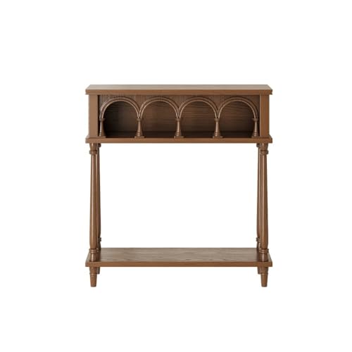 Vickyliou Entrance Table， Eingangstisch aus Massivholz – Flurmöbel im rustikalen Landhausstil for Wohnzimmer und Heimdekoration,Console Table with Storage von Vickyliou