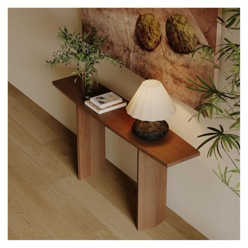 Vickyliou Entrance Table， Konsolentisch aus Massivholz for den Eingangsbereich, schmaler Flur- und Wohnzimmer-Sofatisch,Console Table with Storage(L) von Vickyliou