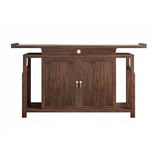 Vickyliou Entrance Table, Konsolentisch aus Massivholz im chinesischen Stil for Flur und Wohnzimmer,Console Table with Storage Vickyliou Entrance Table, Konsolentisch aus Massivholz im chinesischen Stil for Flur und Wohnzimmer,Console Table with Storage von Vickyliou
