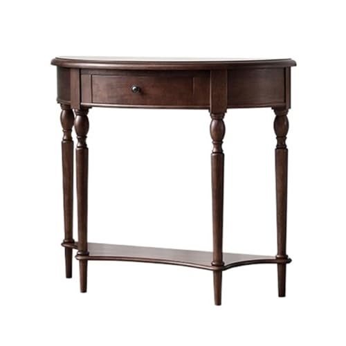 Vickyliou Entrance Table, Konsolentisch aus Massivholz mit Schubladen, Aufbewahrungstisch for den Eingangsbereich,Console Table with Storage Vickyliou Entrance Table, Konsolentisch aus Massivholz mit Schubladen, Aufbewahrungstisch for den Eingangsbereich,Console Table with Storage von Vickyliou