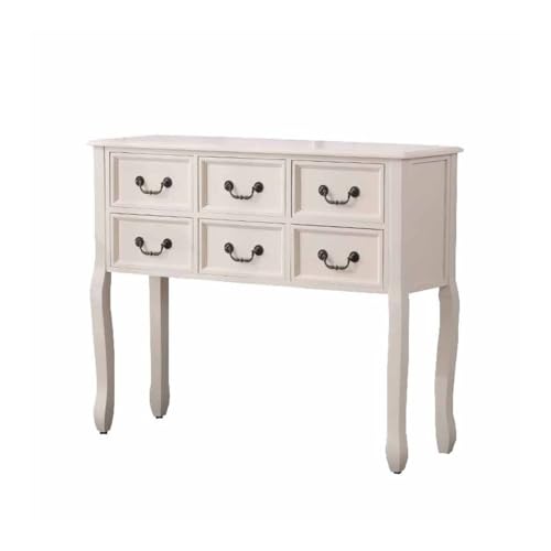 Vickyliou Entrance Table， Moderner minimalistischer Eingangstisch aus Massivholz | Stilvoller Schrank for Flur und Wohnzimmer,Console Table with Storage von Vickyliou
