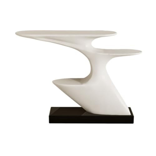 Vickyliou Entrance Table, extra langer Couchtisch hinter dem Sofa, moderne Konsole mit 3 Ebenen für Wohnzimmer, Konsolentisch mit Stauraum von Vickyliou