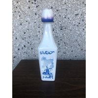 Vintage Delft Tulpe Schnapsflasche von VickysVintageVenue