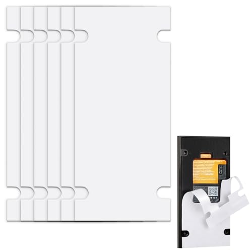 Vicloon 6 Stück Doorbell Halterung Klebepads Doppelseitig Kompatibel mit Ring Akku-Videotürklingel, Kein Bohren, Starke Bindung, Bietet Starken Halt auf Glatten Oberflächen wie Holz Metall Glas Vicloon 6 Stück Doorbell Halterung Klebepads Doppelseitig Kompatibel mit Ring Akku-Videotürklingel, Kein Bohren, Starke Bindung, Bietet Starken Halt auf Glatten Oberflächen wie Holz Metall Glas von Vicloon