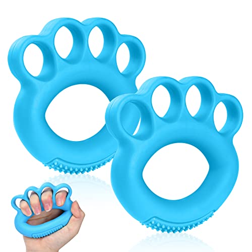 Vicloon Handtrainer Fingertrainer Balle, 2PCS Fingertherapieball, Fingerdehner und Handquetschbälle für ältere Menschen, Handübungsball für Krafttraining Geräte und Kstressabbau Trainieren von Vicloon