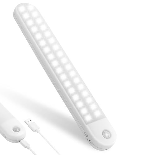 Vicloon LED Schrankbeleuchtung,LED Sensor Licht Schrankleuchten, 5 Farbe LED Sensor Licht mit Bewegungsmelder & Magnetstreifen,Stufenloses Dimmen,USB Wiederaufladbar für Küche, Kleiderschrank,Treppe… von Vicloon