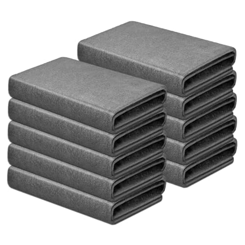 Vicloon Verdicktes magisches Reinigungstuch, 10 Stück 30x20cm Wiederverwendbare Mikrofaser Magisches Reinigungstuch Verdickt, Streifenfreies Wundertuch Für Geschirrtücher,Staub Lappen,Autos von Vicloon
