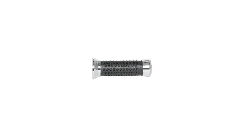 Vicma Griffgummi chrom mit Noppen, Griffgummi SB-verpackt, Paar, 22/24 mm, Länge 135 mm von Vicma