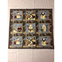 Tic Tac Toe Schneemann Table Topper/Runner Fun - Mumm Pv74 von Vicsewstwo