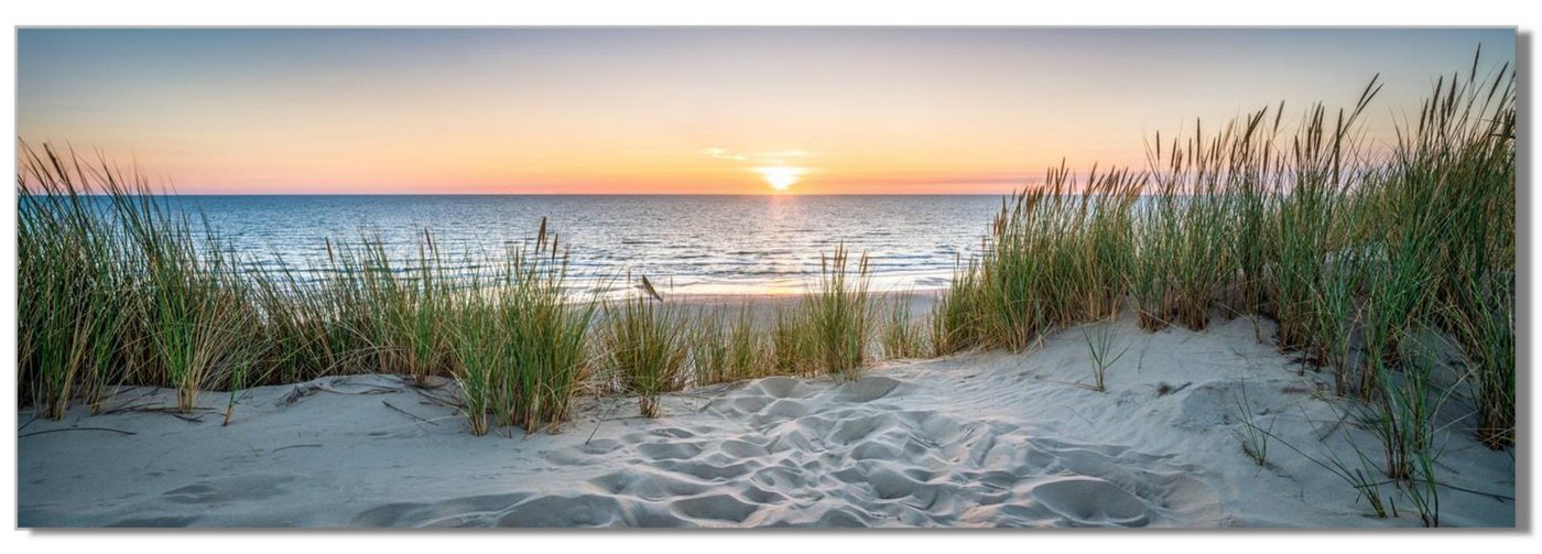 Victor (Zenith) Acrylglasbild Ostfriesland, Landschaften, in 35x105 cm, Glasbilder Natur, Acrylglasbilder Strand / Meer von Victor (Zenith)