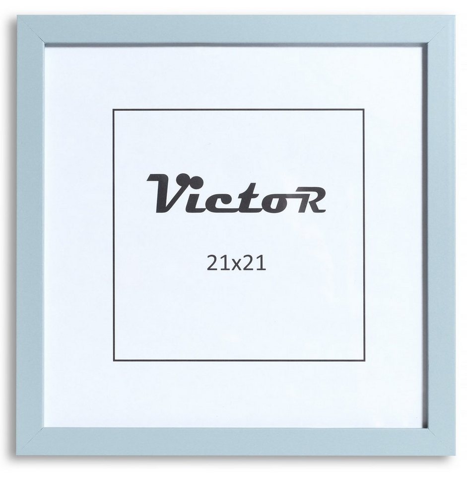 Victor (Zenith) Bilderrahmen Klee, Bilderrahmen Blau 21x21 cm, Bilderrahmen Modern von Victor (Zenith)