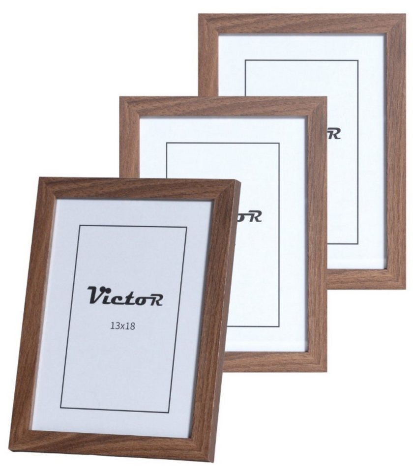 Victor (Zenith) Bilderrahmen Klee, Bilderrahmen Set Braun 13x18 cm, Bilderrahmen Modern von Victor (Zenith)