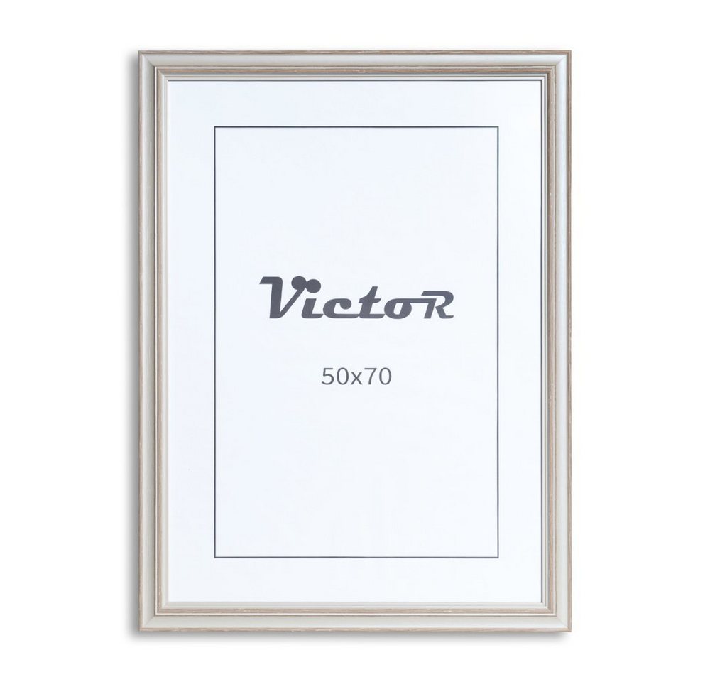 Victor (Zenith) Bilderrahmen Turner, Bilderrahmen Beige 50x70 cm, Bilderrahmen Vintage, Landhaus von Victor (Zenith)