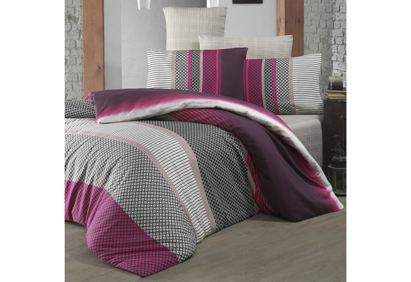 Victoria Home Bettbezug 2tlg. Bettwäsche 135x200 cm + Kissenbezug 80x80 cm mit Reißverschluss, Allergikergeeignet Victoria Home Bettbezug 2tlg. Bettwäsche 135x200 cm + Kissenbezug 80x80 cm mit Reißverschluss, Allergikergeeignet von Victoria Home