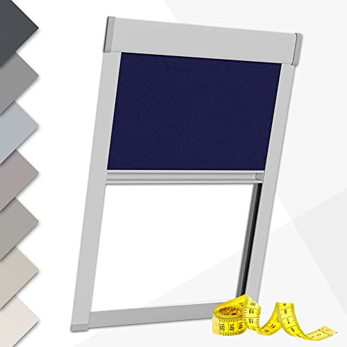 Victoria M. Dachfensterrollo nach Maß Thermorollo Verdunkelungsrollo Sonnenschutz-Rollo kompatibel mit Roto Dachfenster, Schraubmontage, Fenstertyp WDF R6 Victoria M. Dachfensterrollo nach Maß Thermorollo Verdunkelungsrollo Sonnenschutz-Rollo kompatibel mit Roto Dachfenster, Schraubmontage, Fenstertyp WDF R6 von Victoria M.