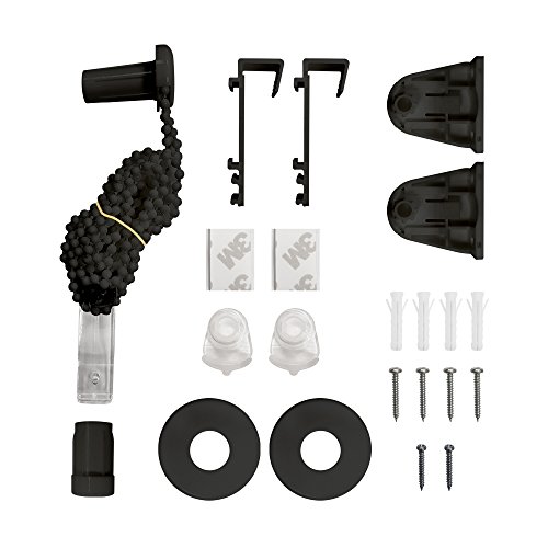 Victoria M. Ersatzteil-Set Komplett-Set für Klemmfix Doppelrollo, mit Klemmhalter, Scheiben, Walzenkapsel, Kettenzuggetriebe, Kunststoff & Metall, Schwarz Victoria M. Ersatzteil-Set Komplett-Set für Klemmfix Doppelrollo, mit Klemmhalter, Scheiben, Walzenkapsel, Kettenzuggetriebe, Kunststoff & Metall, Schwarz von Victoria M.