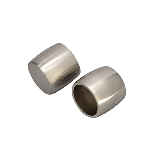 Victoria M. Gardinenstange Endstücke Endkappen Vorhangstange, Ø 16mm, Silber, 2er-Set, Endstück Kappe Victoria M. Gardinenstange Endstücke Endkappen Vorhangstange, Ø 16mm, Silber, 2er-Set, Endstück Kappe von Victoria M.