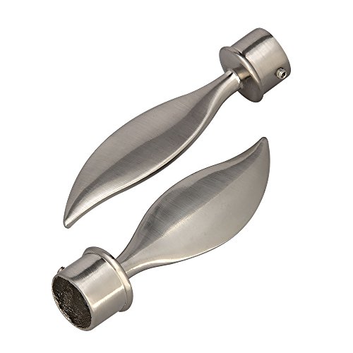 Victoria M. Gardinenstange Endstücke Endkappen Vorhangstange, Ø 16mm, Silber, 2er-Set, Endstück Flamme Victoria M. Gardinenstange Endstücke Endkappen Vorhangstange, Ø 16mm, Silber, 2er-Set, Endstück Flamme von Victoria M.