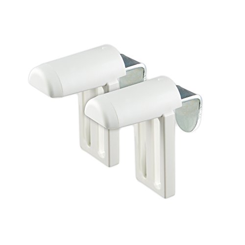 Victoria M. Klemmfix Universal-Klemmhalter für Fensterrahmen aus Holz, passend für Rollos & Jalousien, Befestigung ohne Bohren, 2er Set Victoria M. Klemmfix Universal-Klemmhalter für Fensterrahmen aus Holz, passend für Rollos & Jalousien, Befestigung ohne Bohren, 2er Set von Victoria M.