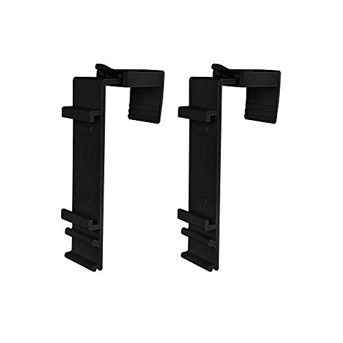 Victoria M. Klemmhalter für Klemmfix Doppelrollo Duorollo, für Fensterflügel 15 – 23 mm, 2er Set aus Kunststoff, Schwarz Victoria M. Klemmhalter für Klemmfix Doppelrollo Duorollo, für Fensterflügel 15 – 23 mm, 2er Set aus Kunststoff, Schwarz von Victoria M.