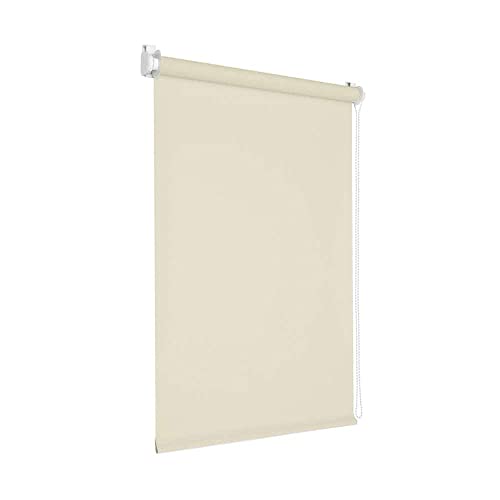 Victoria M. Tenebra Verdunkelungsrollo Klemmfix Rollo Fensterrollo, Sichtschutz, Verdunkelnd, Ohne Bohren inkl. Montagematerial, 95 x 220 cm, Cremeweiß Victoria M. Tenebra Verdunkelungsrollo Klemmfix Rollo Fensterrollo, Sichtschutz, Verdunkelnd, Ohne Bohren inkl. Montagematerial, 95 x 220 cm, Cremeweiß von Victoria M.