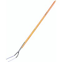 Victoria Heugabel, Breite: 16 cm, silberfarben/schwarz, Stahl - silberfarben | schwarz von Victoria