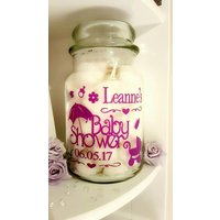 Personalisierte Aufkleber Etikett Für Kerzenglas Geschenkidee Jeder Name Ihr Text Mama Mutter Mutterschaft Schwanger Babyparty Yankee Mummy von VictoriaMarieDesign1