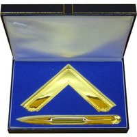 Freimaurer Winkel Und Zirkel in Gold/Platin | Boxed Usw von VictoriaRegalia