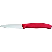 VICTORINOX Gemüsemesser Swiss Classic silber, rot von Victorinox