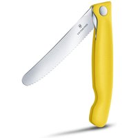 VICTORINOX Gemüsemesser Swiss Classic silber, gelb von Victorinox