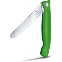 VICTORINOX Gemüsemesser Swiss Classic silber, grün von Victorinox