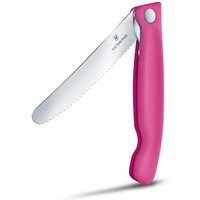 VICTORINOX Gemüsemesser Swiss Classic silber, pink von Victorinox