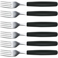 VICTORINOX Gabeln Tafelgabeln schwarz, silber von Victorinox