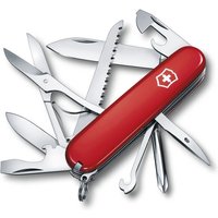 Schweizer Offiziersmesser Victorinox Fieldmaster 1.4713 rot mit 15 Instrumenten, ideal für den Einsatz im Freien, Gewicht 99 Gramm von Victorinox